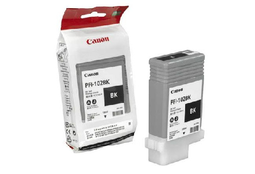 Картридж Canon IPF 500/600/605/700/710 (O) PFI-102BK/0895B001, 130 мл
