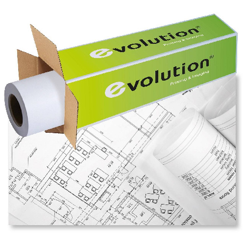 Бумага EVOLUTION Premium EXTRA Paper 80gr 0.594х100м втулка 2" / 50,8мм (ex.450L97058)