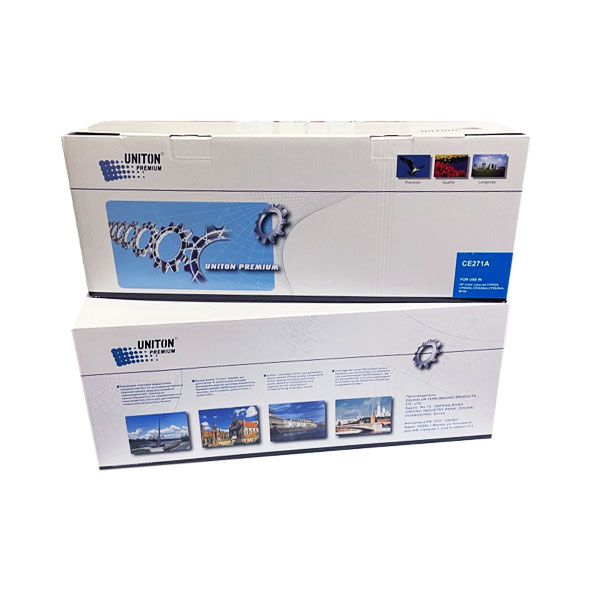 Картридж для HP Color LJ CP 5525 CE271A (650A) синий (13K) UNITON Premium