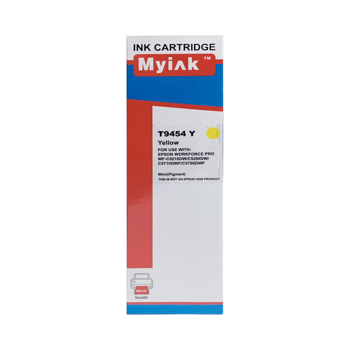 Контейнер с чернилами для EPSON (T9454) Yellow (66ml, Pigment) MyInk
