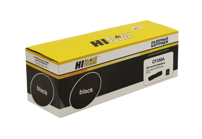 Картридж HP CLJ Pro MFP M176N/M177FW (Hi-Black) CF350A, BK, 1.3к