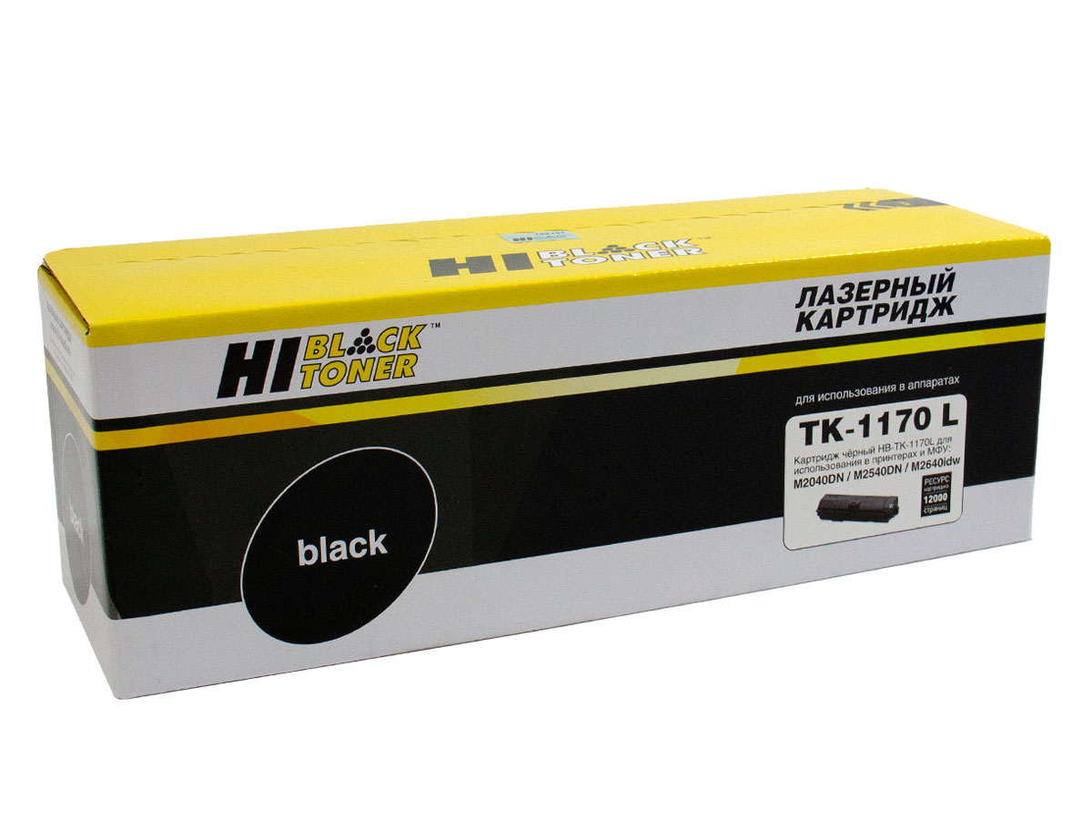Картридж Kyocera M2040dn/M2540dn (Hi-Black) TK-1170, 12K, с чипом (увелич. ресурс)