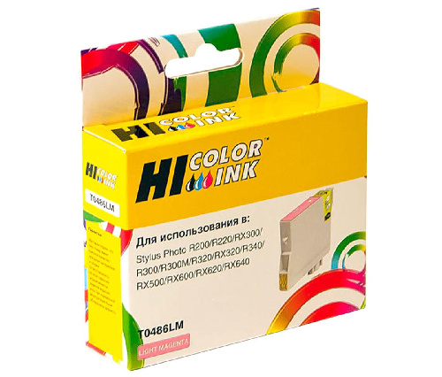 Картридж Epson Stylus Photo R200/R300/RX500/RX600 (Hi-Black) C13T04864010, LM