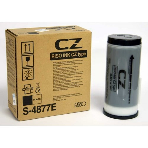 Краска RISO CZ черная (O) S-4877E отгружается только в чётном количестве