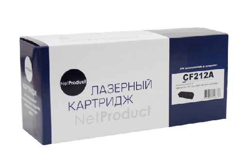 Картридж HP CLJ Pro 200 M251/MFPM276 (NetProduct) №131A, CF212A, Y, 1,8К