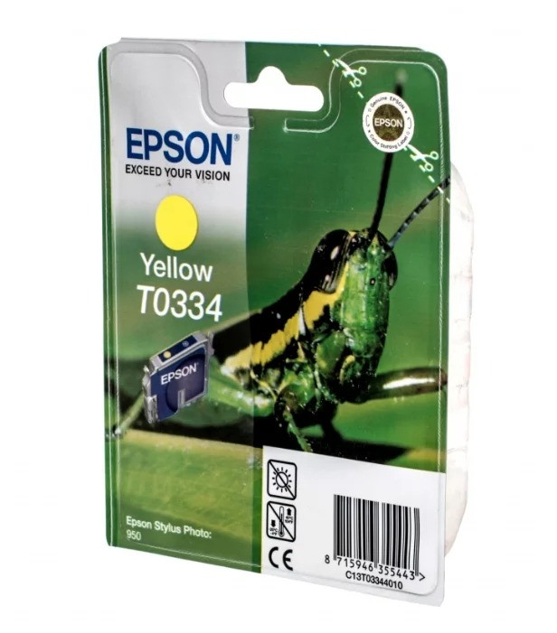 Картридж Epson Stylus Photo 950 (O) C13T03344010, Y