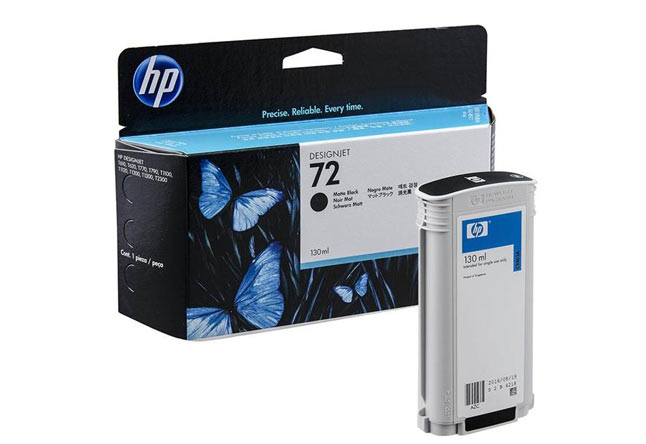 Картридж HP №72 DesignJet T1100/T610 (O) Matte Black (130ml) C9403A