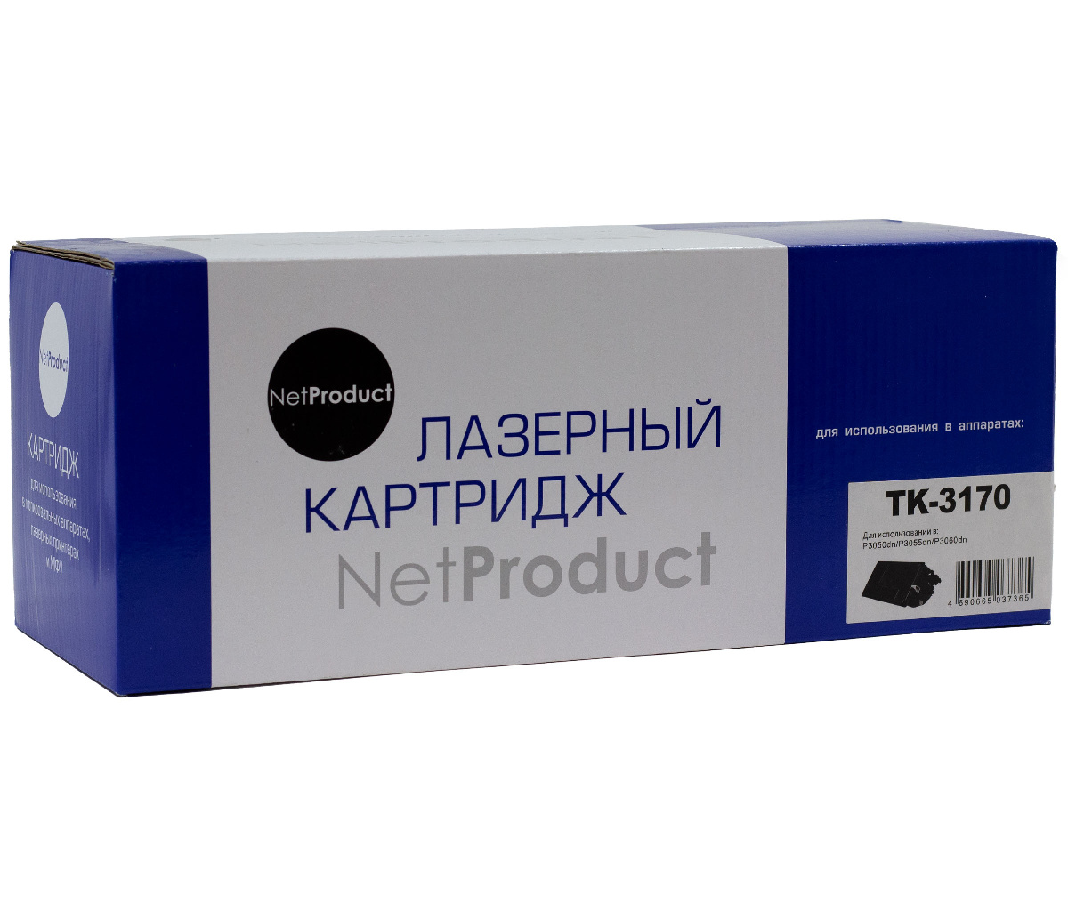 Картридж Kyocera P3050dn/P3055dn/P3060dn (NetProduct) TK-3170, 15,5K, с чипом
