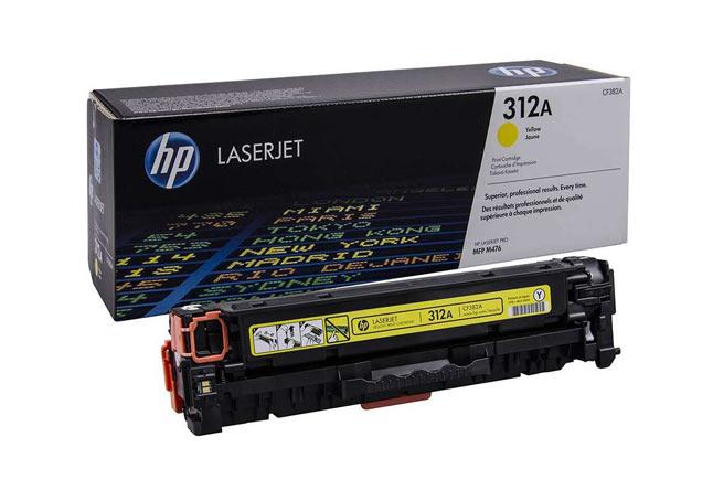 Картридж HP CLJ Pro MFP M476dn/dw/nw (O) №312A, CF382A, Y, 2,7K