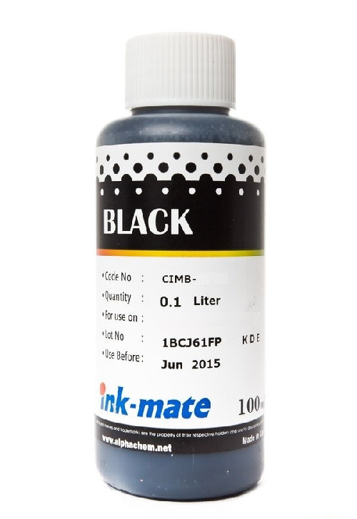 Чернила Canon (Ink-Mate) 100 мл, CIMB-521BK (черный) пигмент
