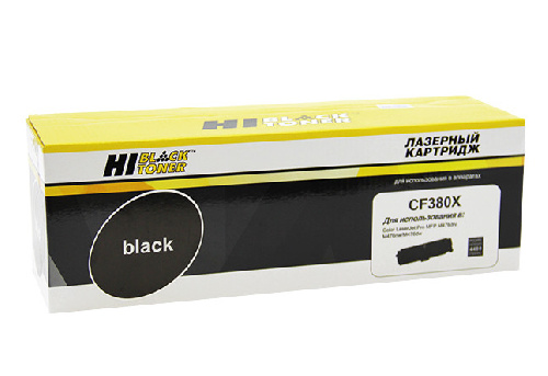 Картридж HP CLJ Pro MFP M476dn/dw/nw (Hi-Black) №312X, CF380X, BK, 4,4К