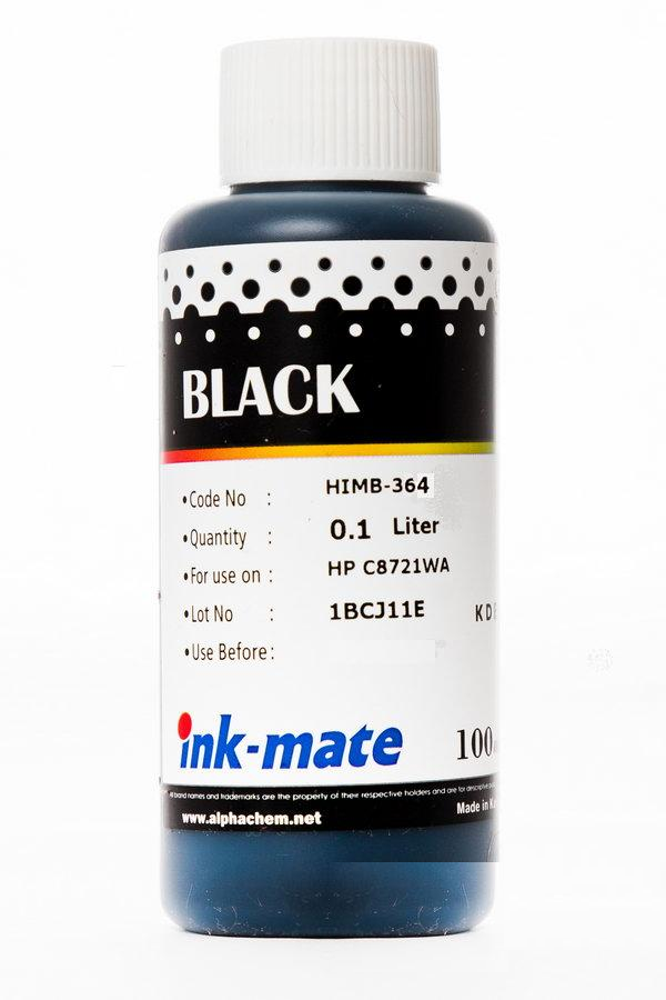 Чернила HP (Ink-Mate) 100 мл, HIMB-364PA Bk (фото черный)
