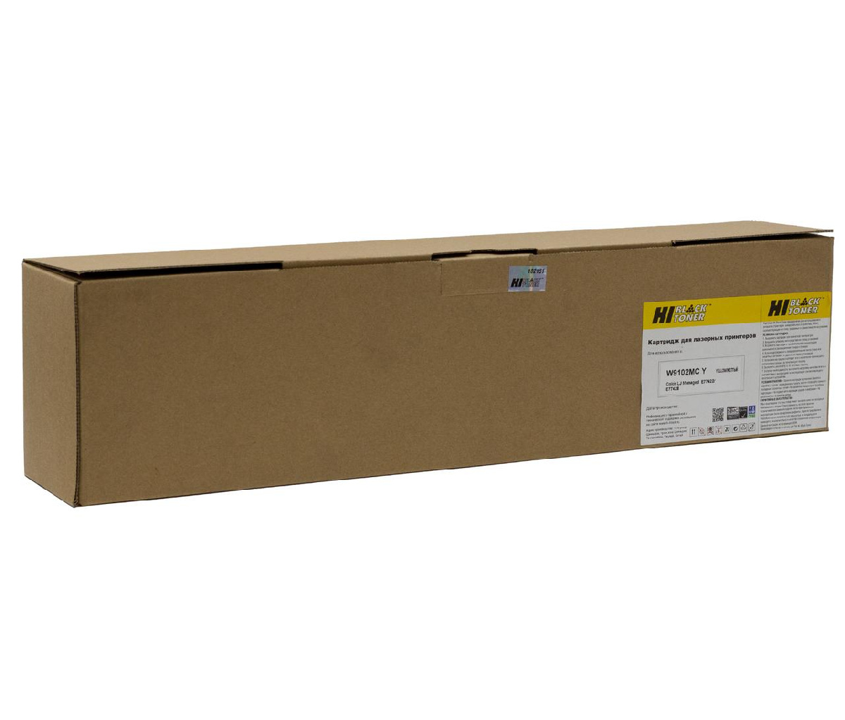 Картридж HP CLJ E77422/E77428 (Hi-Black) W9102MC, Y, 20K
