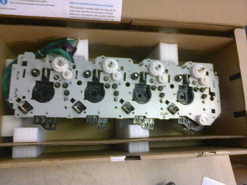 Главный привод в сборе HP CLJ M855/M880 (A2W77-67908)