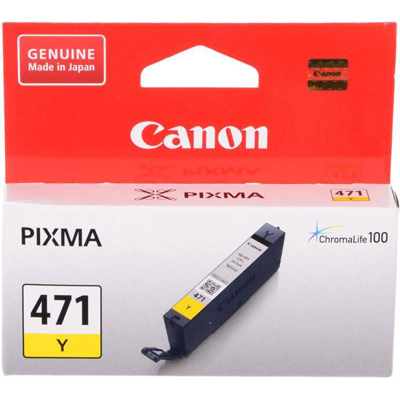 Картридж Canon PIXMA MG5740/MG6840/MG7740 (O) CLI-471 Y / 0403C001 желтый