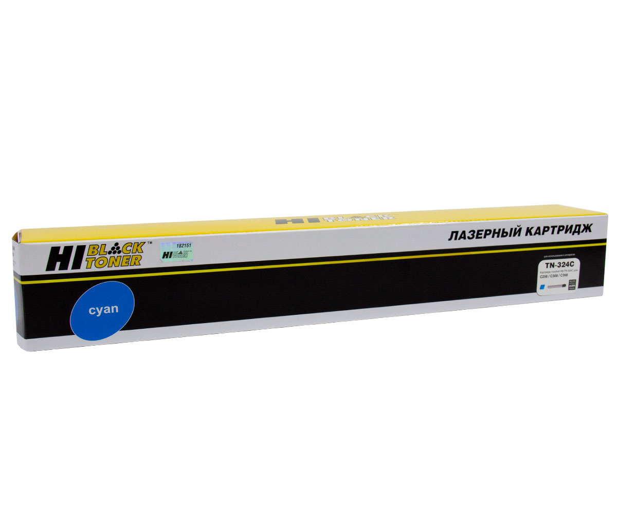 Картридж Konica-Minolta bizhub C258/C308/C368 (Hi-Black) TN-324C, C, 26К