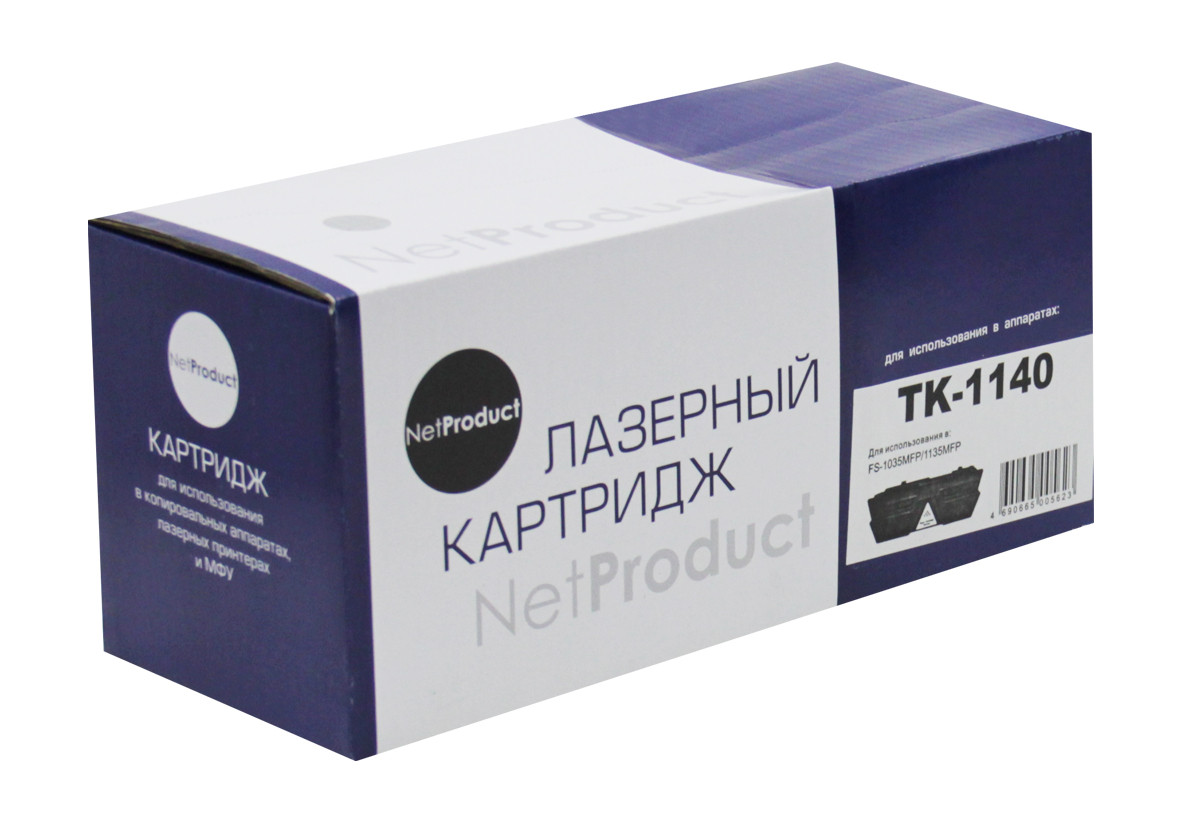 Картридж Kyocera FS-1035MFP/DP/1135MFP/ECOSYS M2035DN (NetProduct) TK-1140, 7,2К