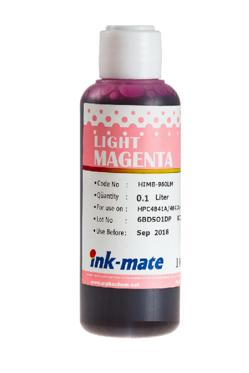 Чернила HP (Ink-Mate) 100 мл, HIMB-960LM, Light Magenta