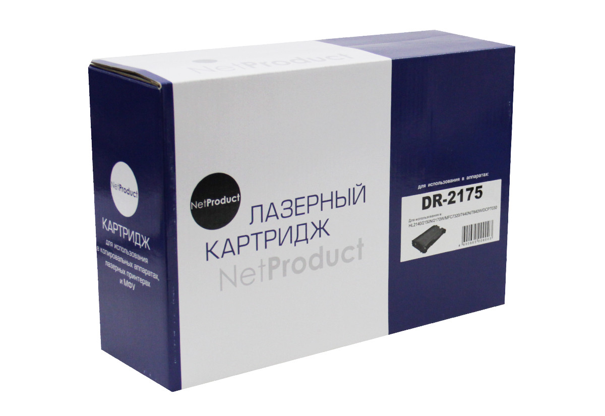 Блок барабана Brother HL-2140R/2150NR/2170WR/DCP-7030R (NetProduct) DR-2175