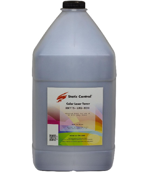 Тонер HP M775 (Static Control) Bk, 1 кг, флакон
