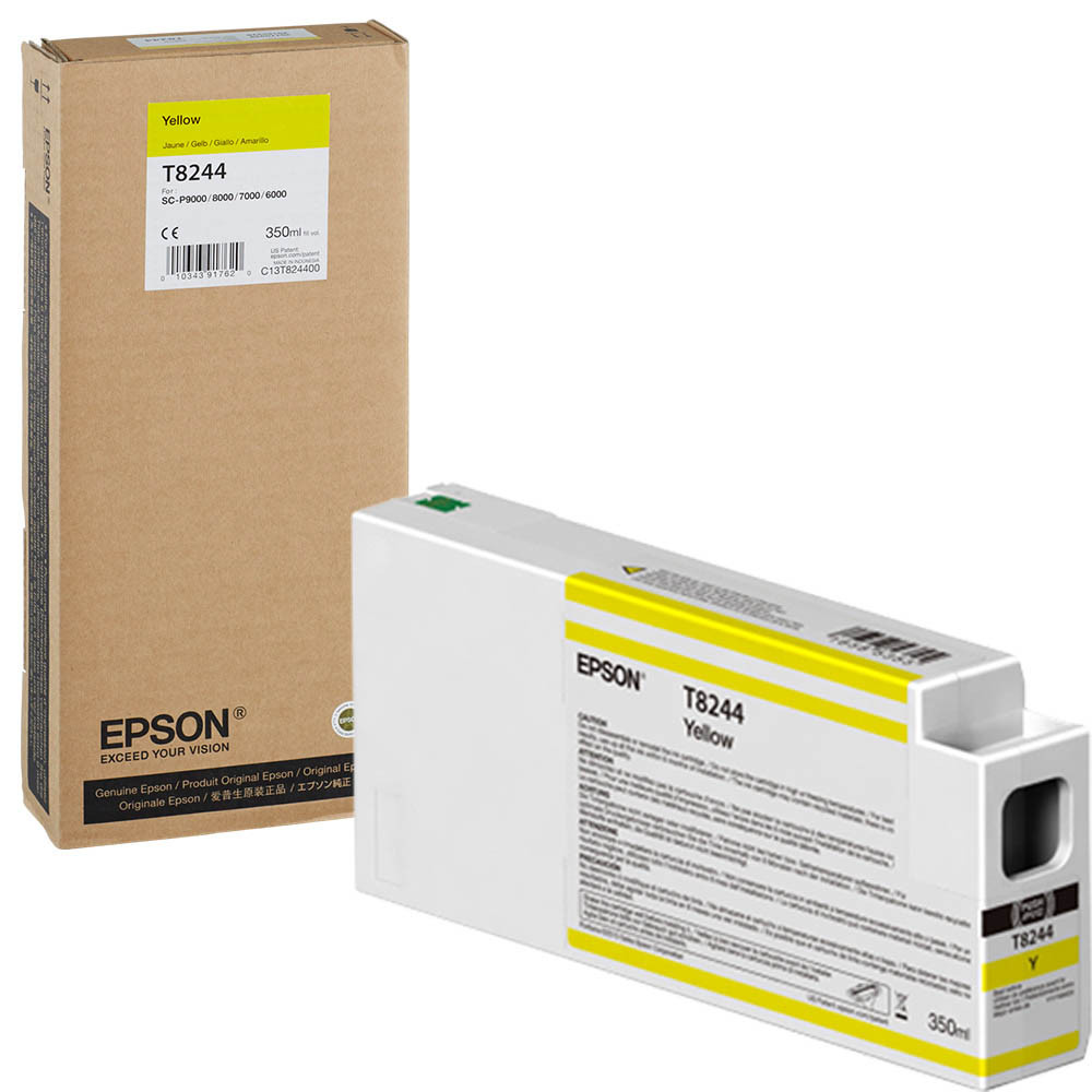 Картридж Epson SureColor SC-P6000/7000/P8000/P9000 (O) C13T824400, жёлтый., 350 мл