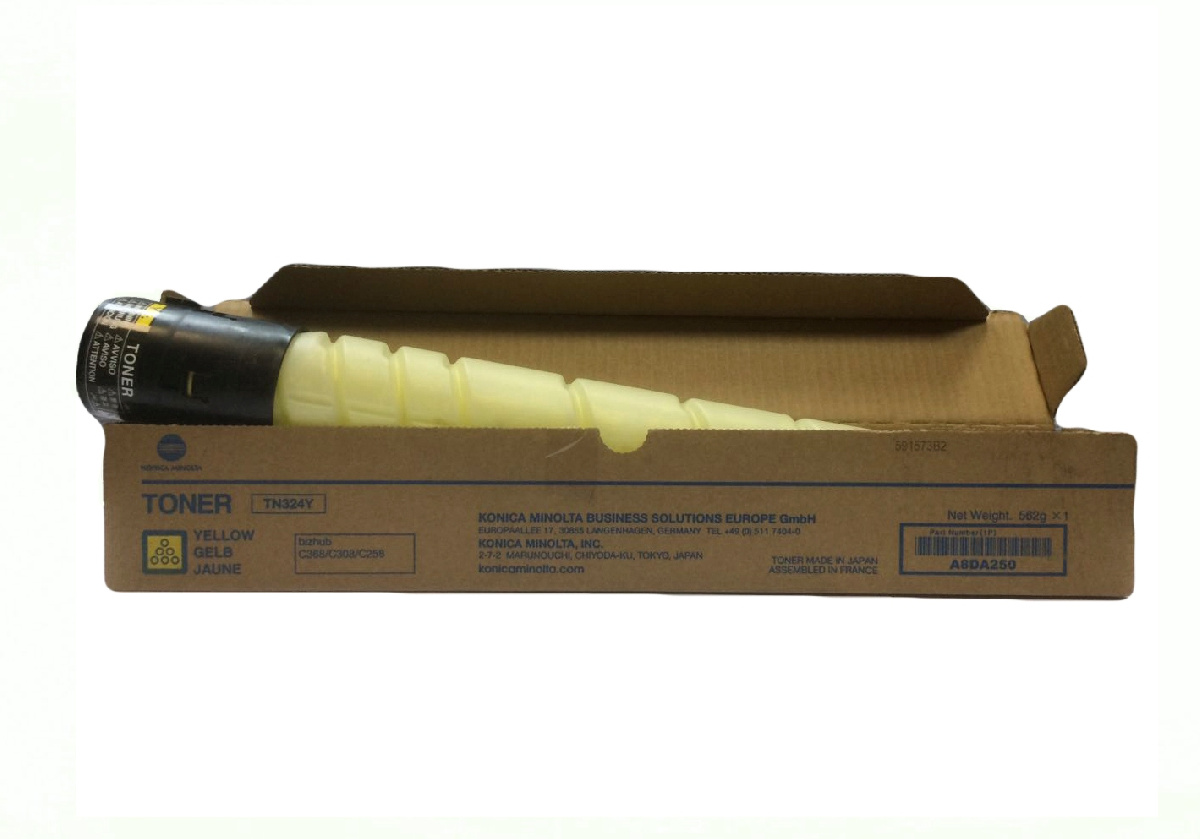 Картридж Konica Minolta bizhub C258/C308/C368-серия (O) TN-324Y H/A8DA25H, Y, 13К