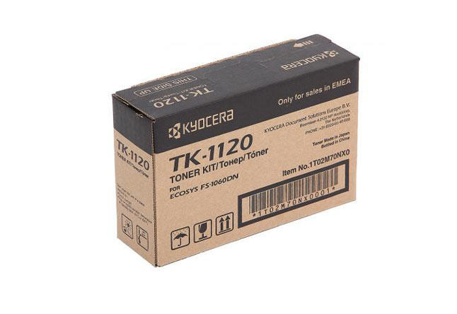 Картридж Kyoсera FS-1060DN/1025MFP/1125MFP (O) TK-1120, 3K