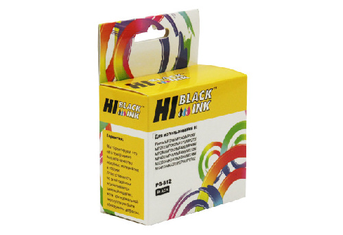 Картридж Canon PIXMA MP240/260/480 (Hi-Black) PG-512, BK, 300стр