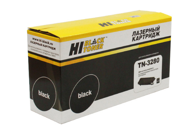 Картридж Brother HL-5340/5350/5370/5380//DCP8070D/8085DN (Hi-Black) TN-3280, 8K