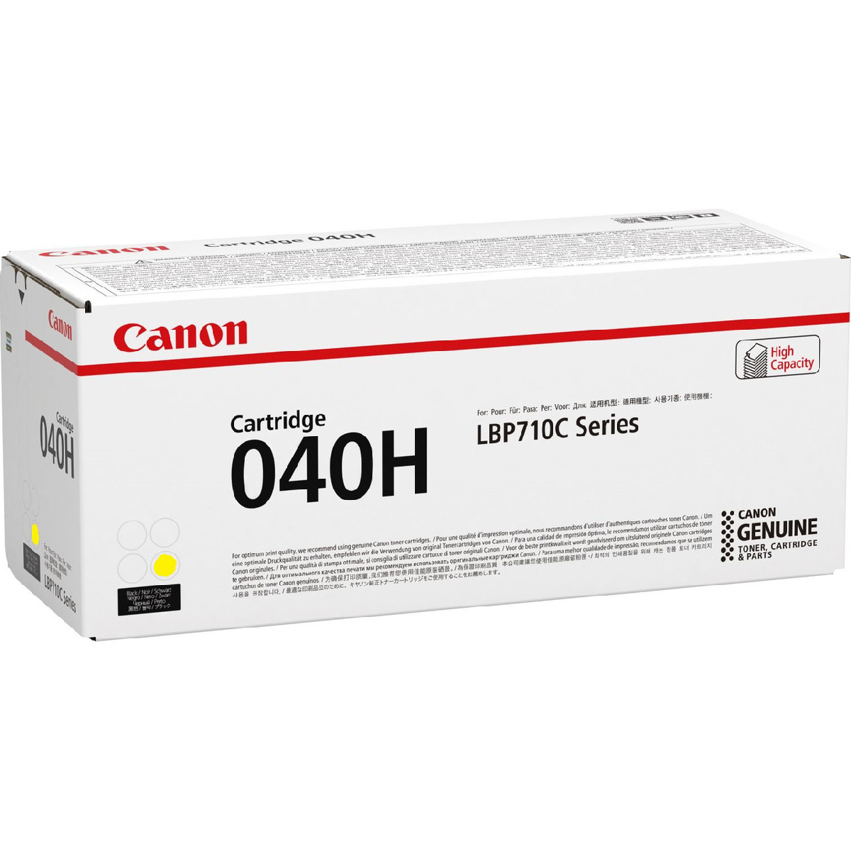 Картридж Canon 040H LBP710/LBP712 (O) Y, 10K, 0455C001