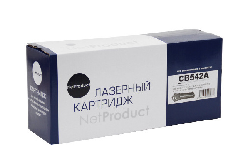 Картридж HP CLJ CM1300/CM1312/CP1210/CP1215 (NetProduct) CB542A, Y, 1,5K