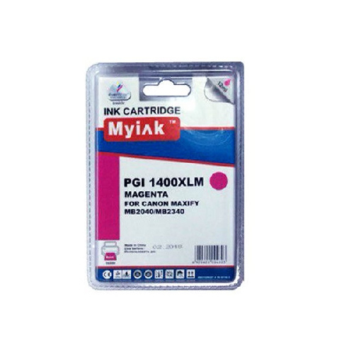 Картридж Canon MAXIFY MB2040/ MB2140/ MB2340/ MB2740 (MyInk) PGI-1400XL/ 9203B001, M(ГОДЕН ДО 10.24)