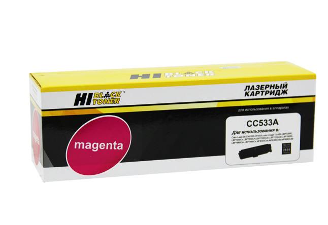 Картридж HP CLJ CP2025/CM2320/Canon LBP-7200 (Hi-Black) CC533A/Canon718 M 2.8K с чипом