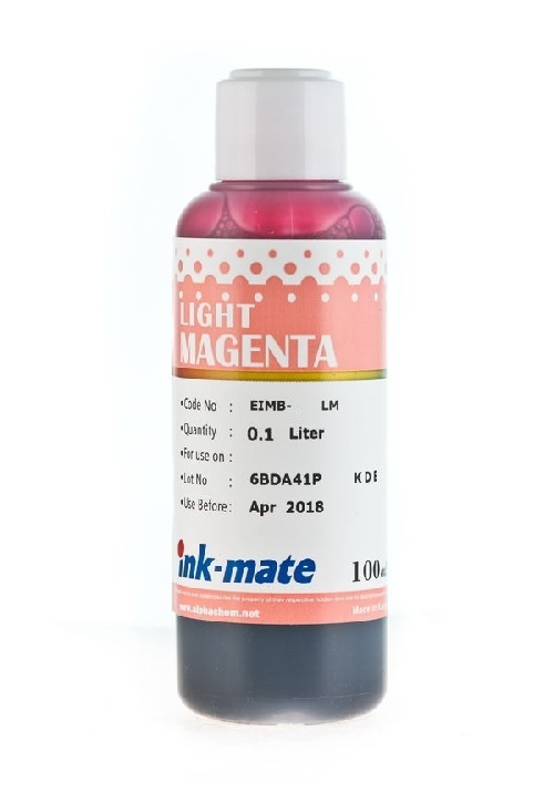 Чернила Epson (Ink-Mate) 100 мл, EIMB-143/147P LM (св. пурпурный) пигмент