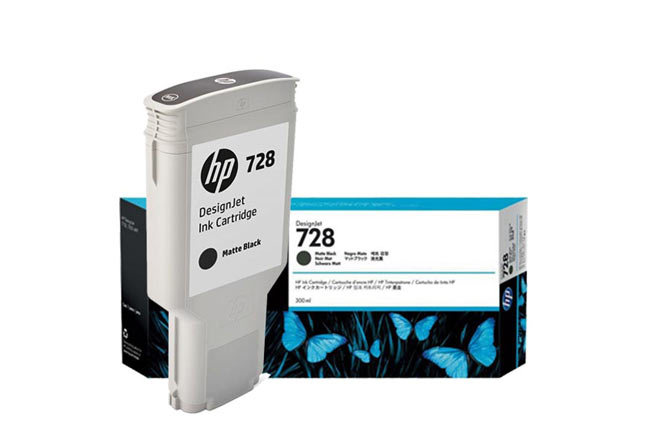 Картридж HP DesignJet T730/T830, 300ml (O) matteblack F9J68A/№728