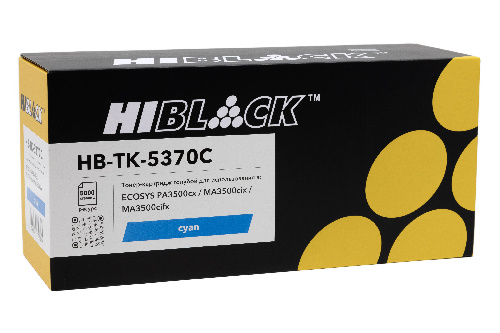 Тонер-картридж Hi-Black (HB-TK-5370C) для Kyocera ECOSYS PA3500/PA3500cx/MA3500/MA3500cix, C, 5K