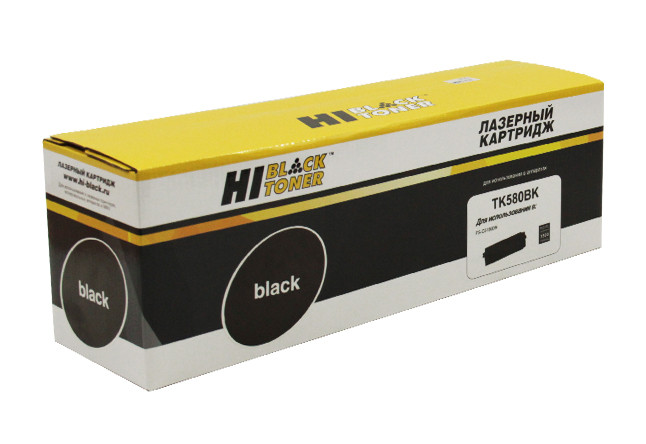 Картридж Kyocera FS-C5150DN/ECOSYS P6021cdn (Hi-Black) TK-580, BK, 3,5K (тонер-картр)