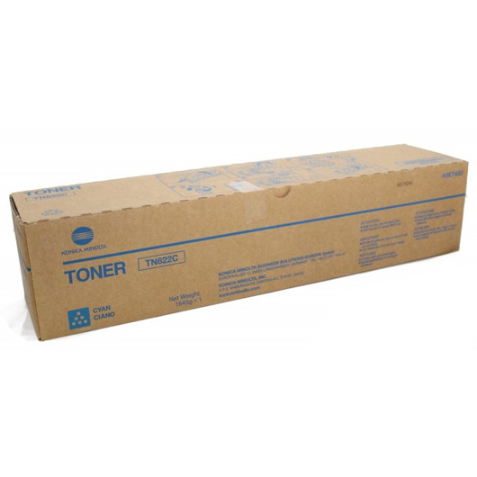 Картридж Konica Minolta Bizhub C1085/C1100 (O) голубой TN-622C/A5E7450