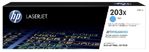 Картридж HP CLJ Pro M254/M280/M281 (O) 203X CF541X, C, 2,5K