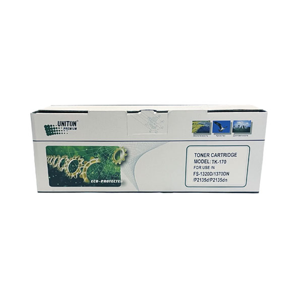 Тонер-картридж (TK- 170) KYOCERA (7,2K,UED-01 TOMOEGAWA) UNITON Premium GREEN LINE (Eco Protected)