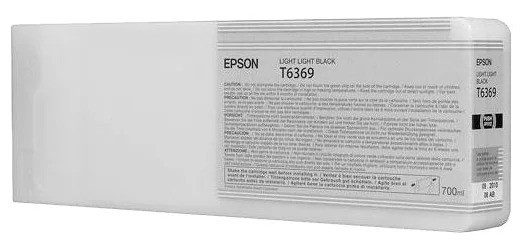 Картридж Epson Stylus Pro 7900/7890/9900/9890 (O) 700мл, светло-серый, C13T636900