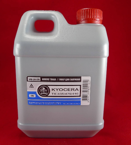 Тонер KPR-201-870 для Kyocera (фл. 870г) Black&White Premium (Tomoegawa) фас.Россия