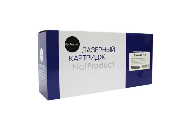 Картридж Brother HL3140CW/3150CDW/3170CDW/DCP9020CDW (NetProduct) TN-241, BK, 2,5K