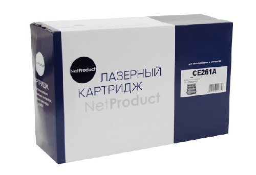 Картридж HP CLJ CP4025/4525 (NetProduct) CE261A, C, 11K, ВОССТАН.