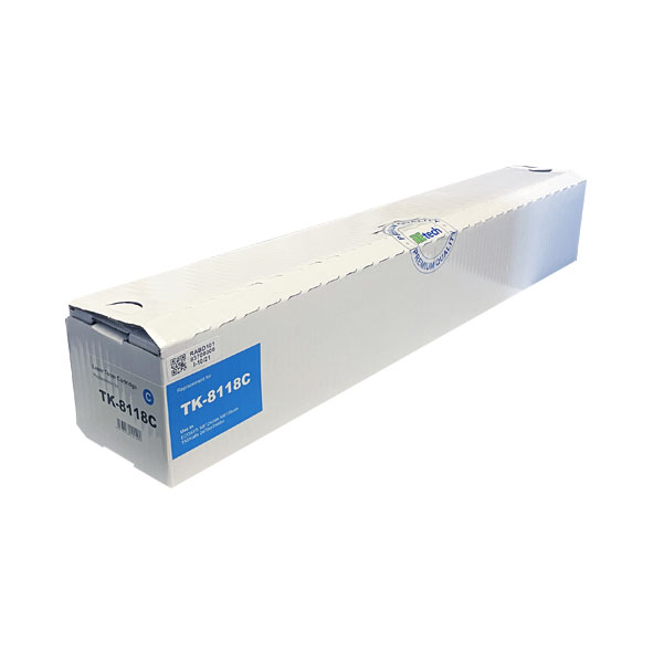 Тонер-картридж для (TK-8118C) KYOCERA (6K,120г,SAKATA) синий UNITON Premium