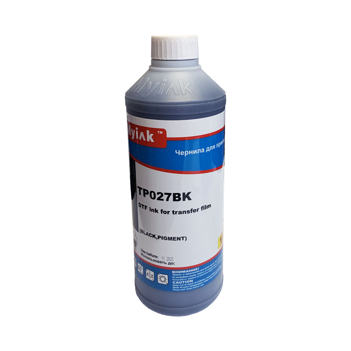 Чернила текстильные DTF для EPSON (1л, black) TP027BK MyInk