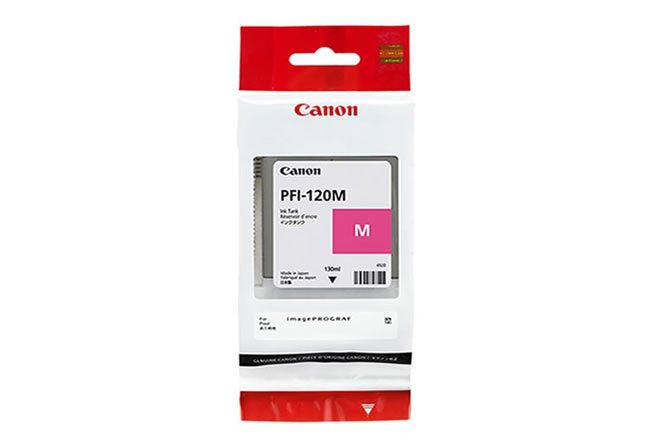 Картридж Canon iPF TM-200/TM-205/TM-300/TM-305 (O) PFI-120M, пурпурный, 130 мл
