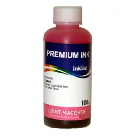 Чернила Epson (InkTec) 100 мл, E0010 (св. пурпурный) T0826 ML (оригинальная фасовка)