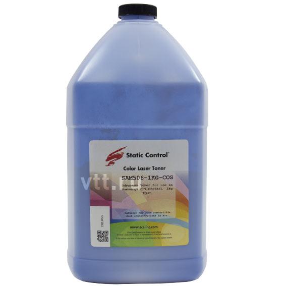 Тонер Samsung CLP-506/504 (Static Control) C, (Odyssey), 1 кг, флакон