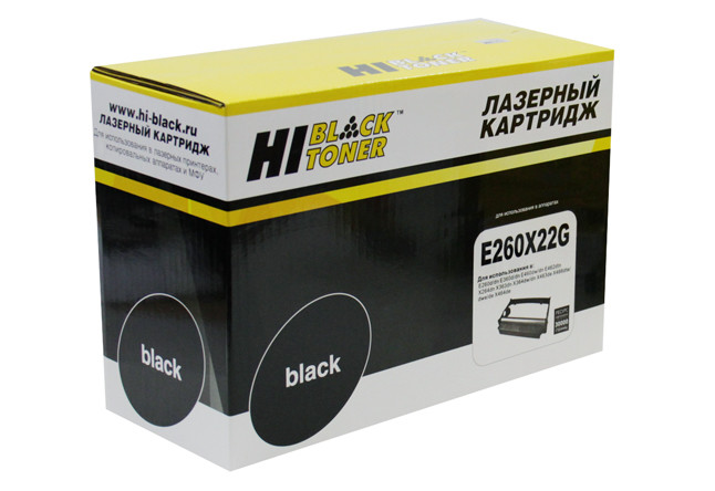 Блок барабана (драм-юнит) Lexmark E260/E360/E460 (Hi-Black) E260X22G, 30К